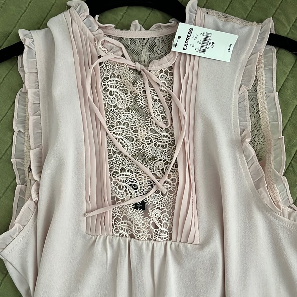 Lace top from Express